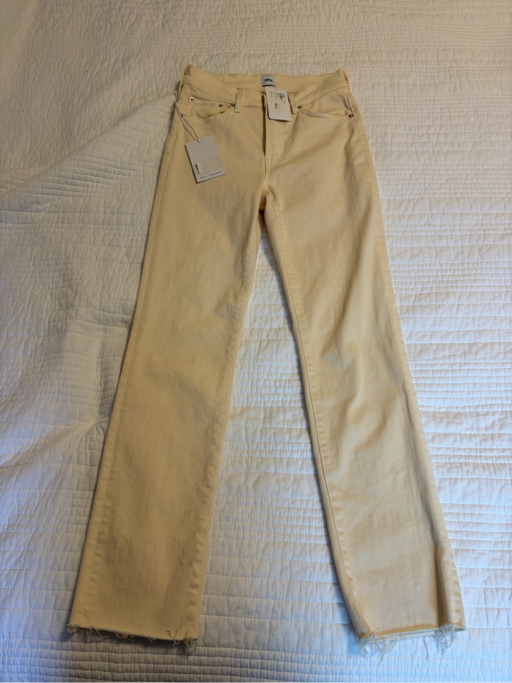 NWT Edwin Women's Vanilla Straight-Leg Jeans